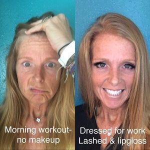 Magnetic eyeliner and eyelashes! Easy peasy